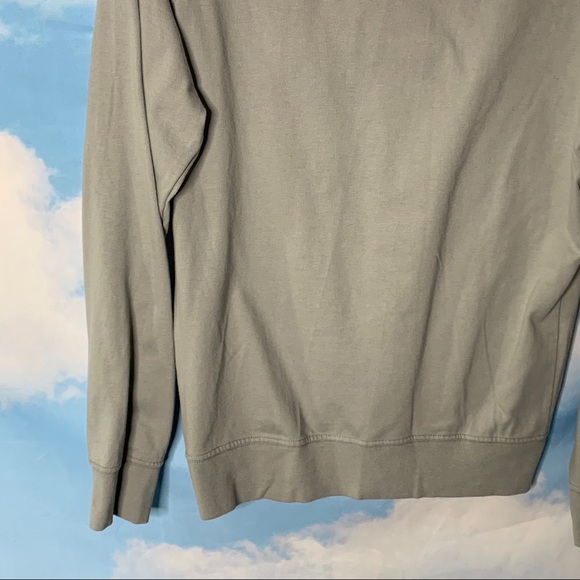 US Blanks-Gray Sweatshirt 100% Cotton size x-small - Picture 3 of 10